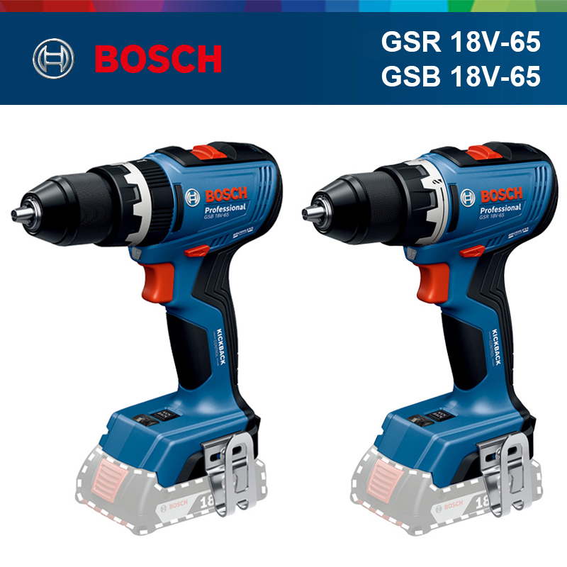 Bosch Drill Gsb 18V - Wiertarko-wkrętarka akumulatorowa bezszczotkowa BOSCH GSR 18V-65