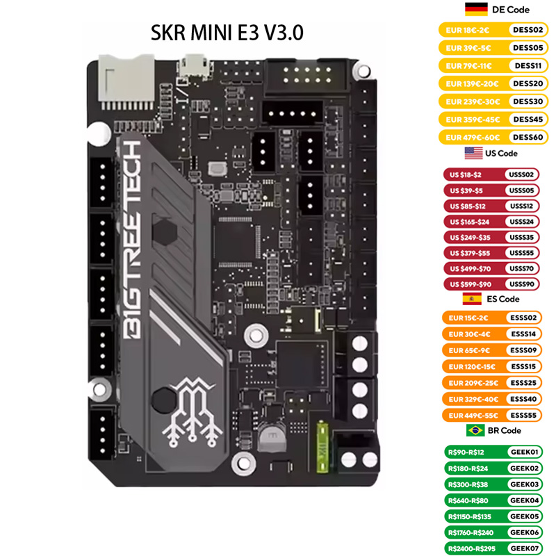 Creality Printer K1 - BIGTREETECH SKR MINI E3 V3.0 Płyta