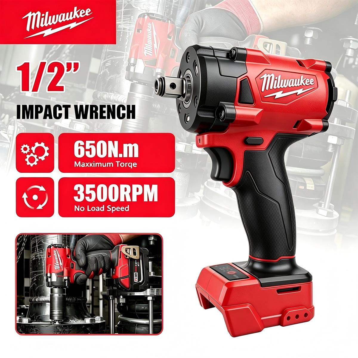 Milwaukee Drill M18 Fuel - Milwaukee 1/2' M18 FUEL Bezszczotkowy Akumulatorowy