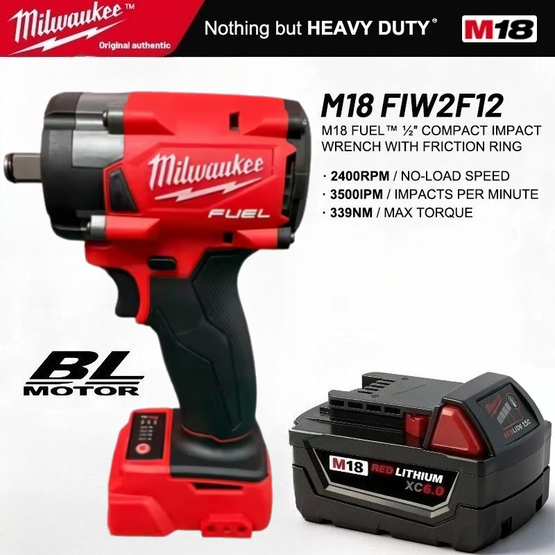 Klucz udarowy Milwaukee FIW212 – Milwaukee Drill M18 Fuel recenzja i cena