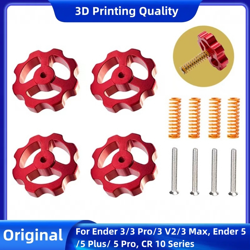 Nakrętki do poziomowania metal – Creality Printer Ender 3 recenzja i cena