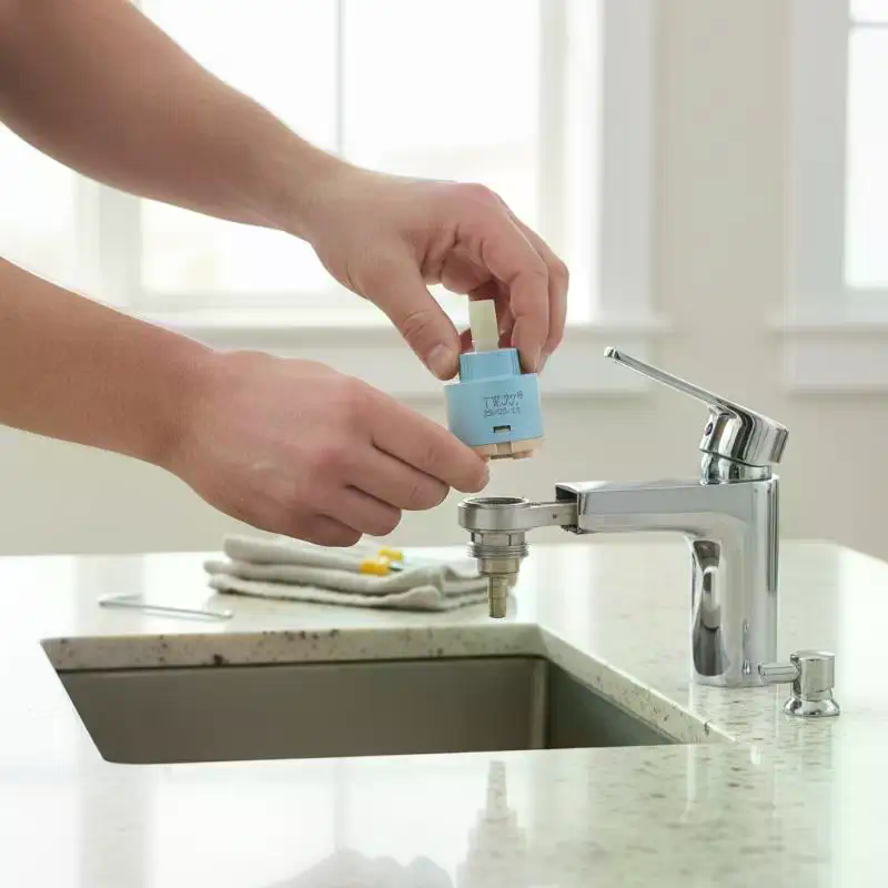 1 szt. Plastikowe ceramiczne w – Basin Mixer Cartridge recenzja i cena