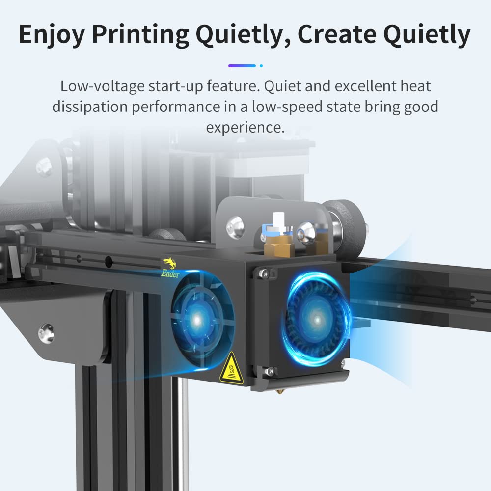 Oryginalny zestaw wentylatorów – Creality Printer Ender 3 V3 recenzja i cena