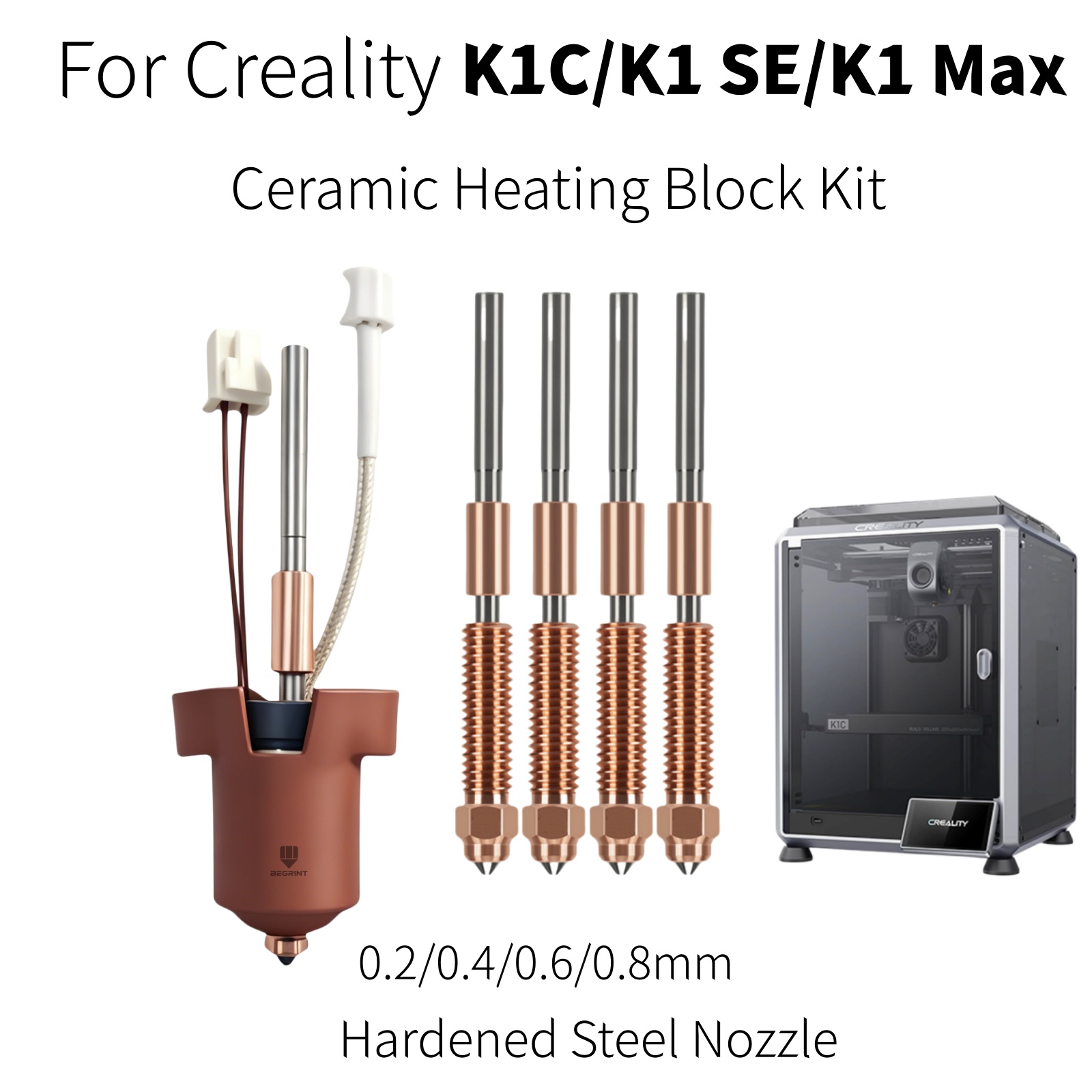 Hotend do Creality K1C K1 MAX  – Creality Printer K1 recenzja i cena